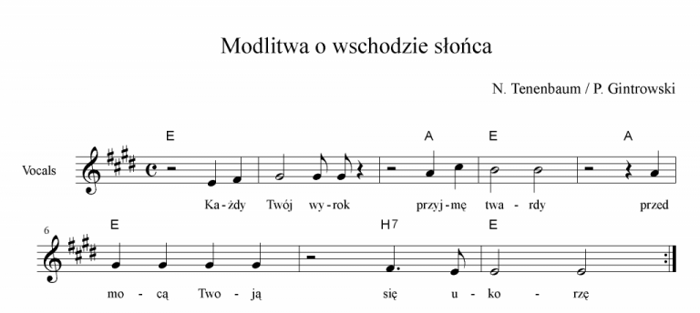 „Modlitwa o wschodzie słońca”