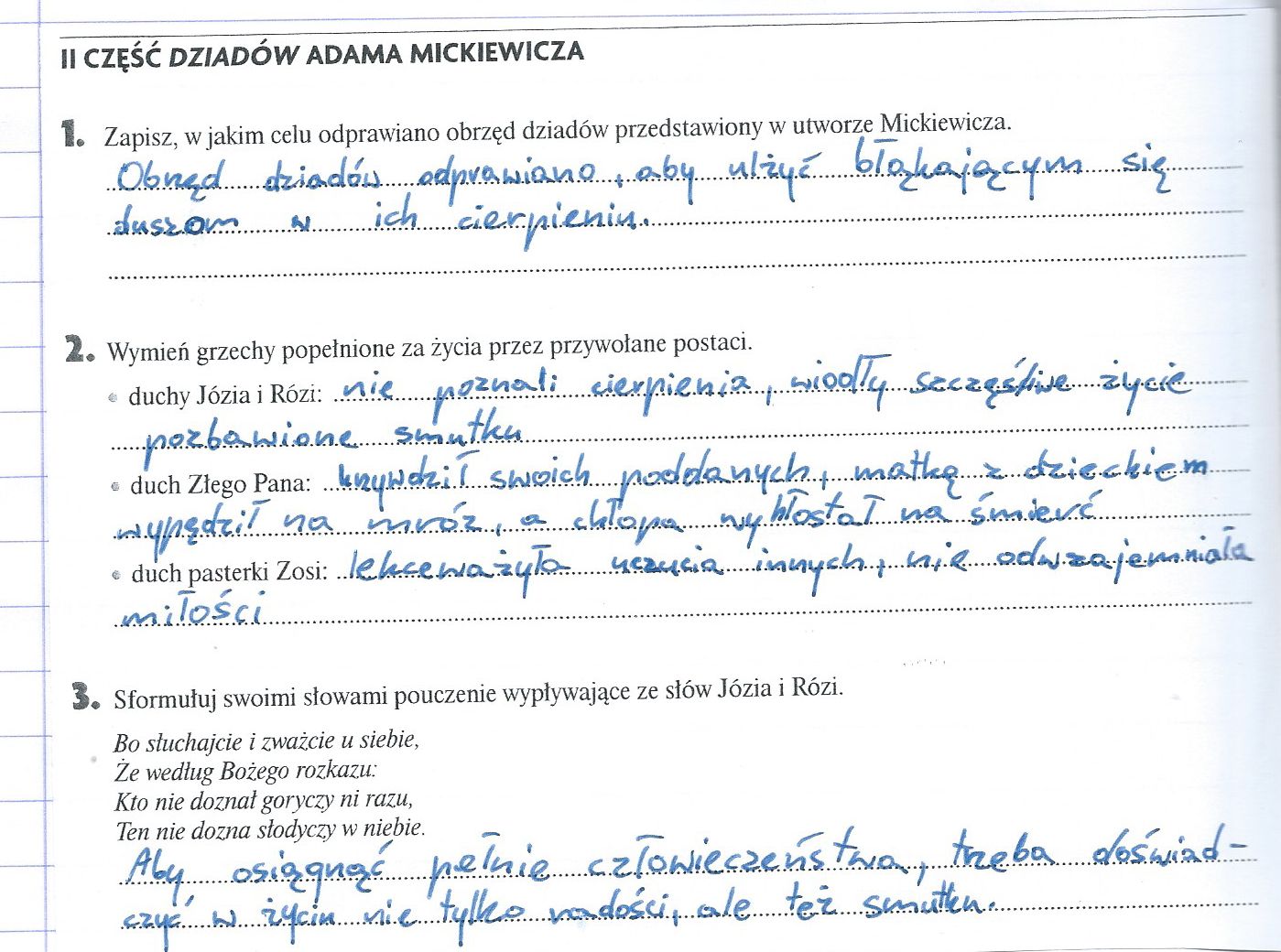 Streszczenie Szczegółowe Dziady Cz 2 „Dziady” cz. II A. Mickiewicza [powtórka z lektury]